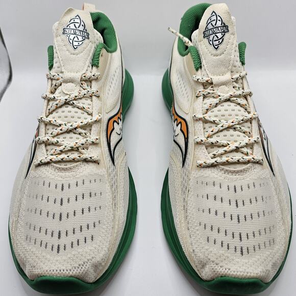 Saucony Kinvara 13 Shamrock Irish Green Mens 10.5 Running Shoes Sneakers - Picture 4 of 11